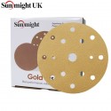 P600 Sunmight Gold Disc 150mm 15H-100Pcs 