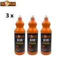3 x ROAR 610 PLUS EXTREME CUTTING POLISH POLISHING VALETING COMPOUND 1KG