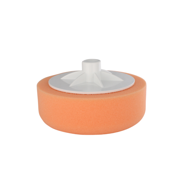 Compounding Pad, Firm Orange, 150 x 50mm, M14 Thread