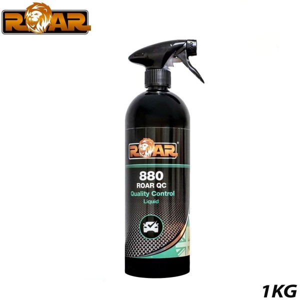 ROAR 880 QC Quality Control Liquid Spray Liquid Valeting Polishing 1L
