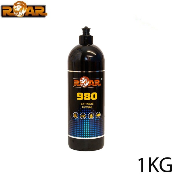 Roar 980 Extreme UV Wax Polish 1kg Polishing Detailing Valeting