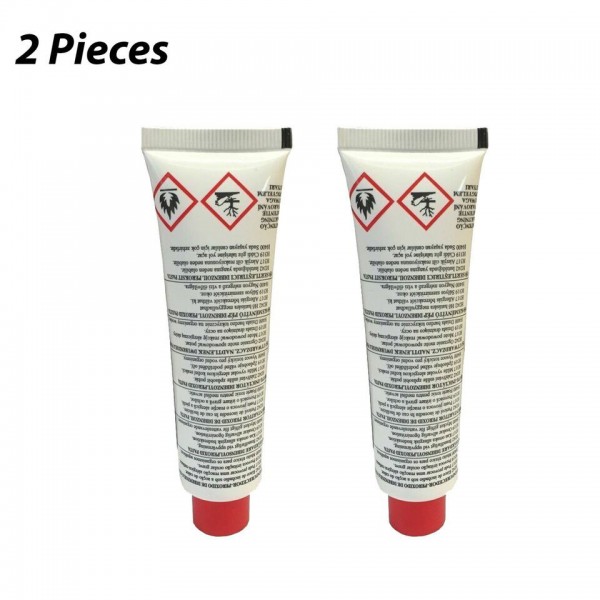 2 Car Body Filler Universal Hardener Tube 40G Fibre Glass Easy Sand For Resins