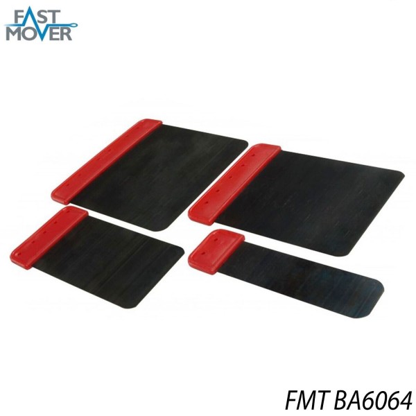 Fast Mover 1" - 4" Body Filler Steel Applicator 4 Pieces Sizes:25/ 50 / 75/100mm