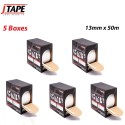 J Tape Smooth Soft Edge Foam Masking Tape 13mm x 50m - JTape 5 Boxes