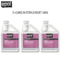 3 X U-POL S20ROC/M SYSTEM 20 ROCKET 500ML 2K PAINT ACCELERATOR