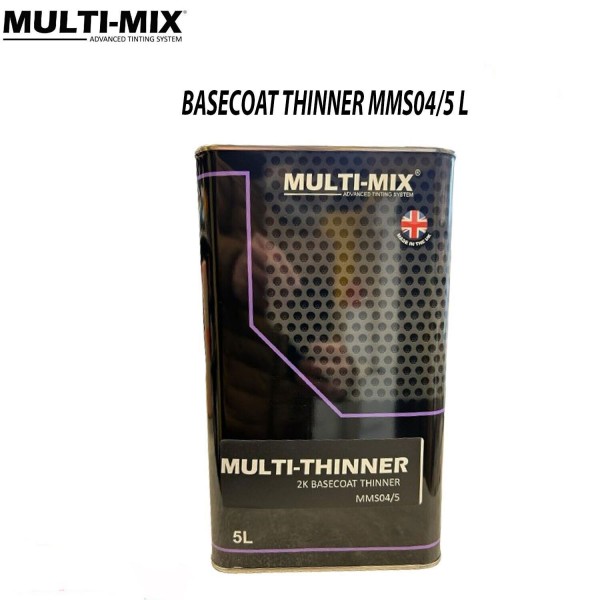 MULTI-MIX MULTI-THINNER 2K BASECOAT THINNERS 5L